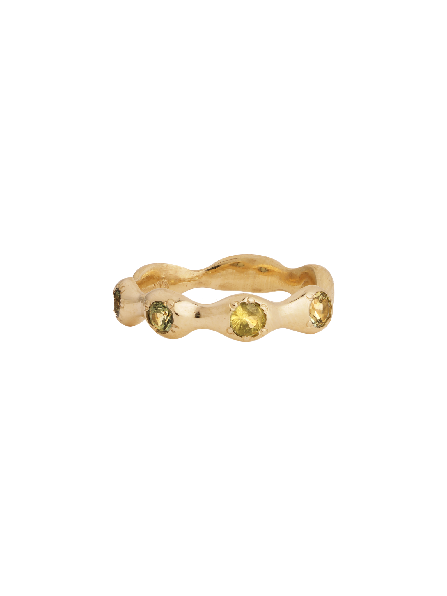 Organic sapphire band